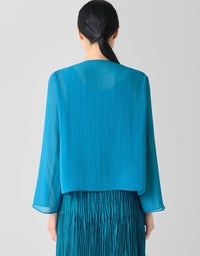 Eileen Fisher - SILK WRAP JACKET