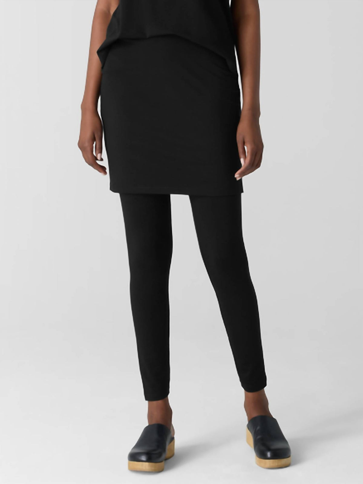 Eileen Fisher - Skirted Ankle Legging