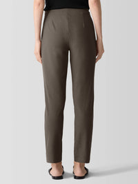 Eileen Fisher - Slim Ankle Pants - ankle - brown - clothing