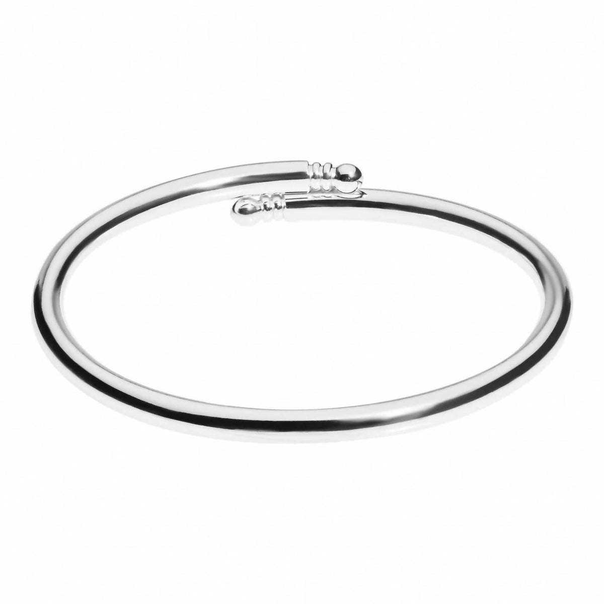 Eklexic - Women's Knob Ended Bangle