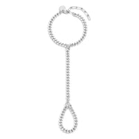 Eklexic - Women's Micro Link Curb Hand Chain