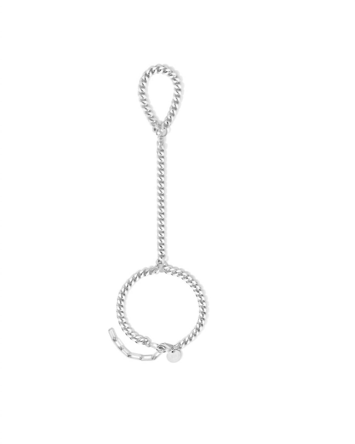 Eklexic - Women's Micro Link Curb Hand Chain