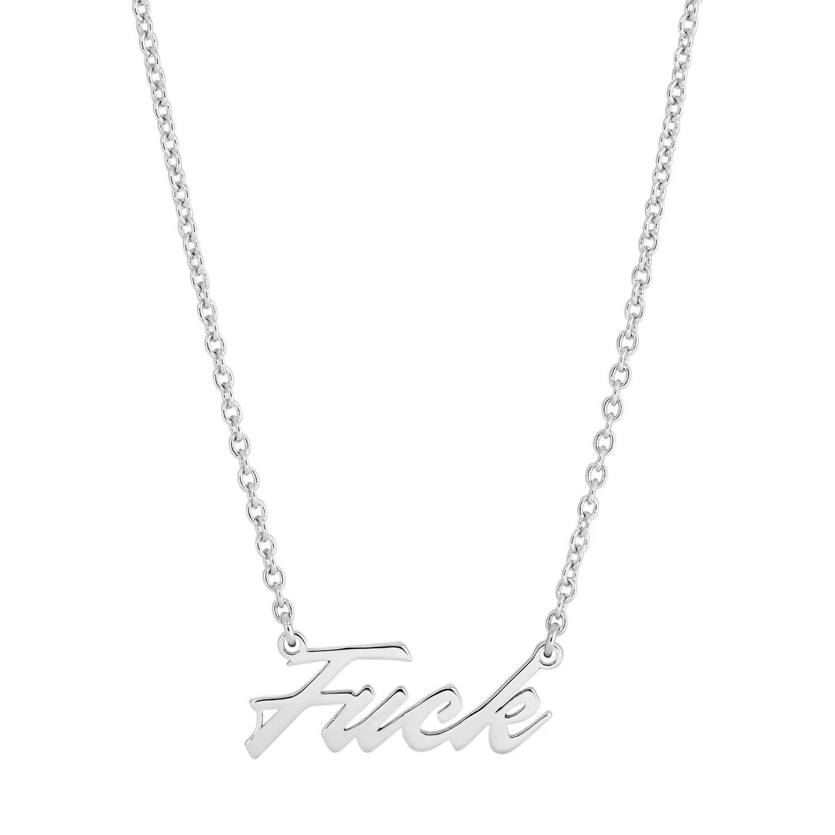 Eklexic - Women's F*ck Necklace