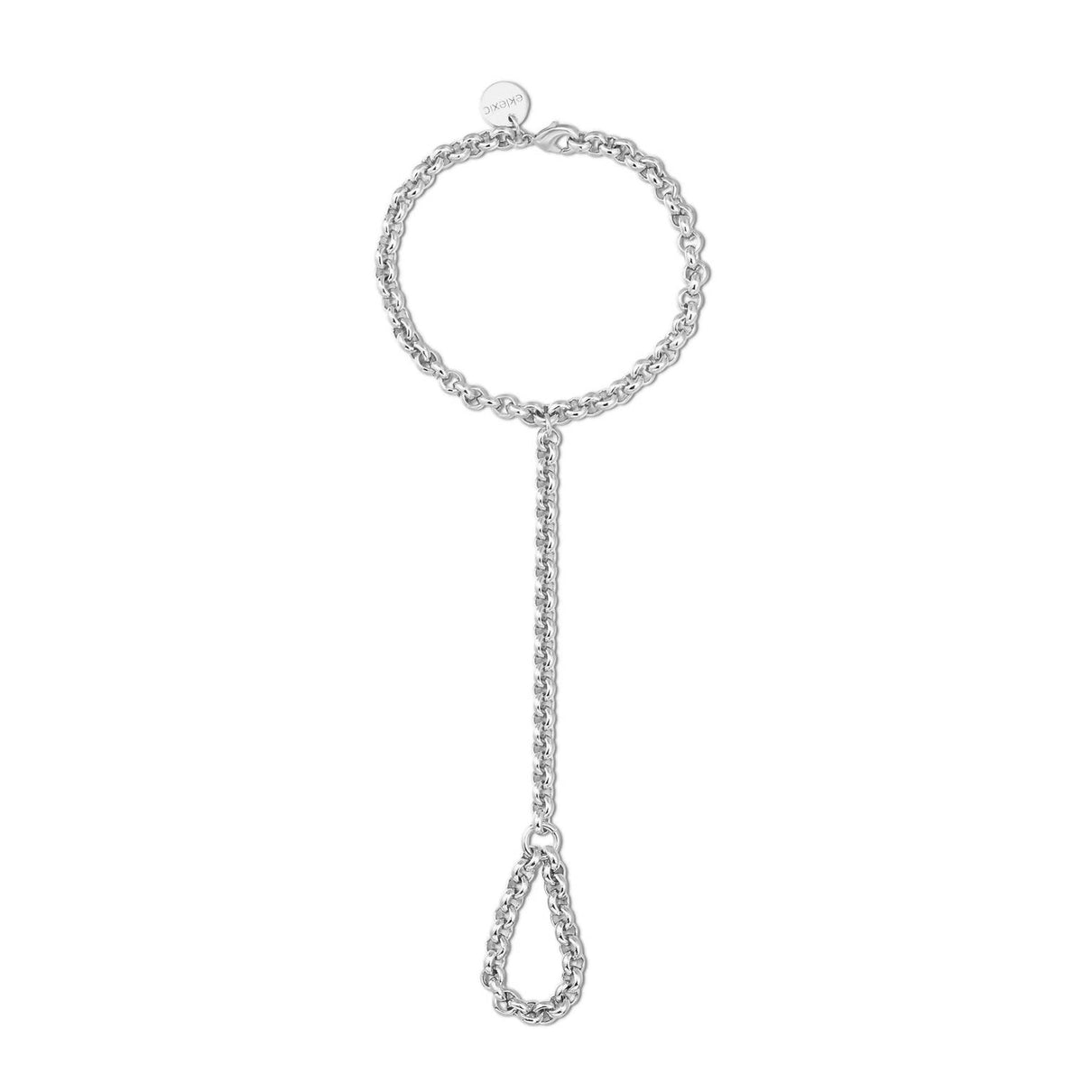 Eklexic - Women's Raya Hand Chain Bracelet
