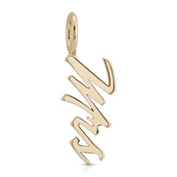 Eklexic - Women's Script Mrs Pendant