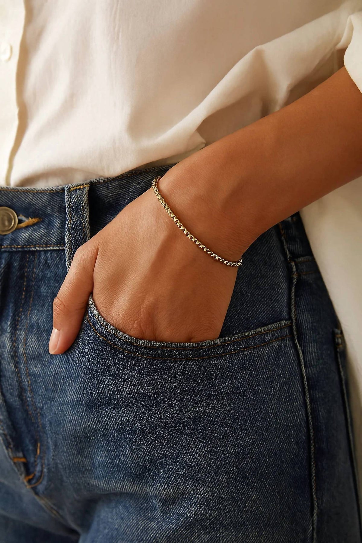 Eklexic - Women's Thin Luciana Bracelet