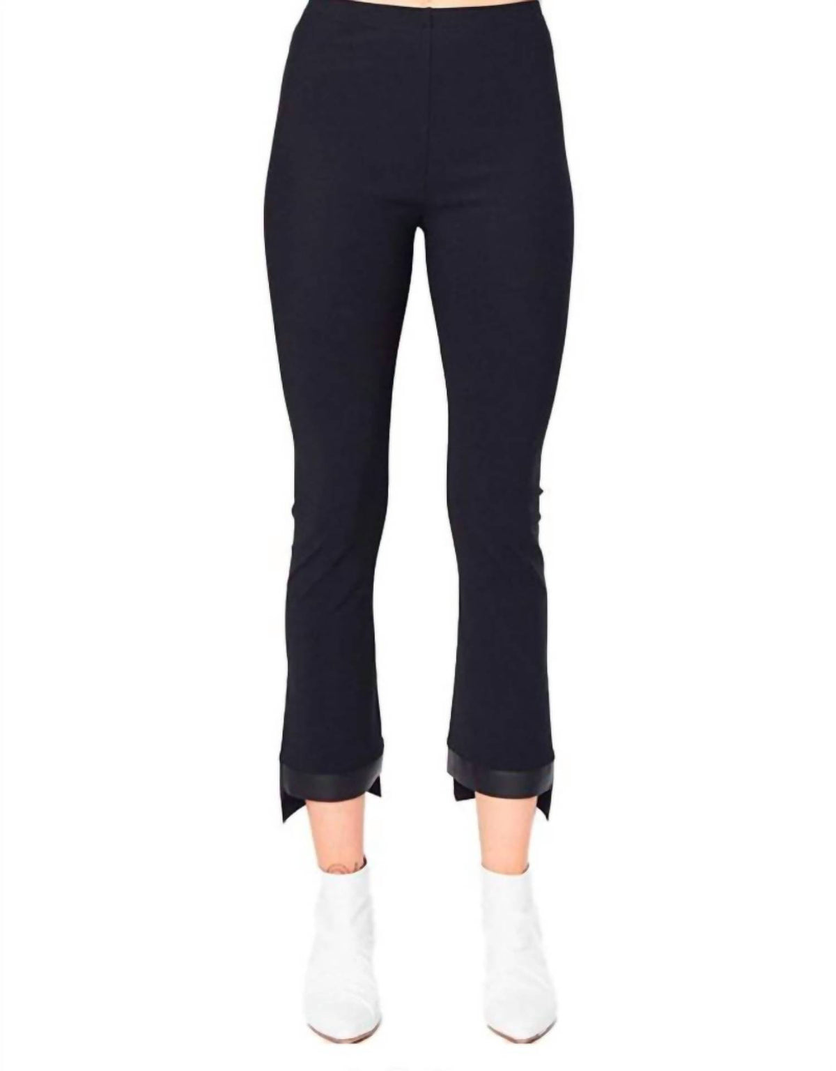Elaine Kim - Olga Leather Step Tech Stretch Legging