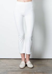 Elaine Kim - TECH STRETCH CROPPED SIDE ZIP LEGGING - MITRA CORE