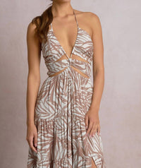 Elan - Bali Cut-out Maxi Dress