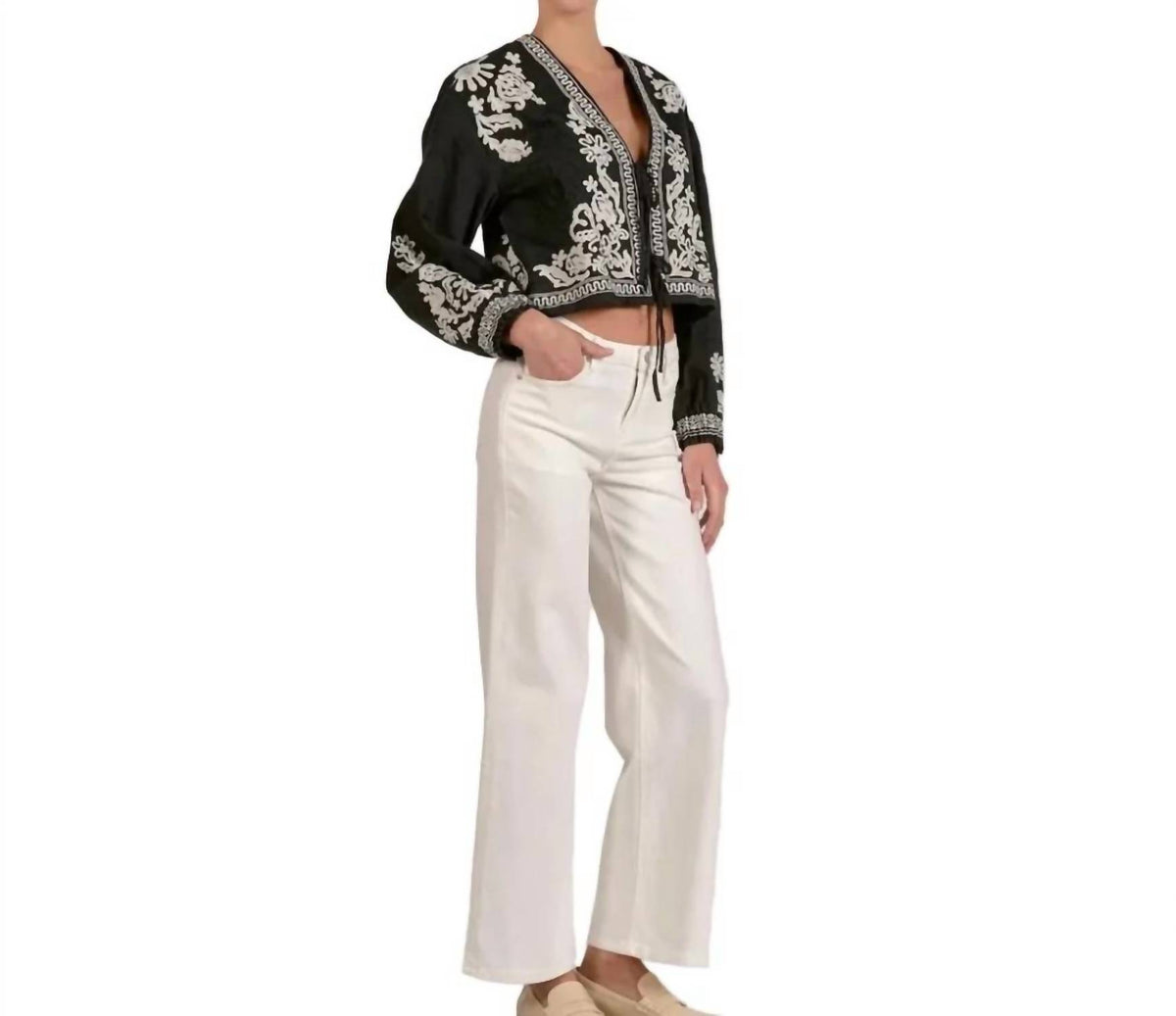 Elan - Boho Tie Jacket