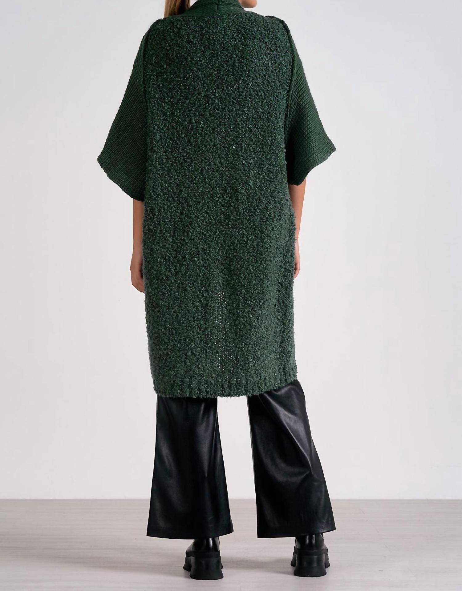 Elan - Cliff Oversized Cardigan - acrylic - cardigans - clothing