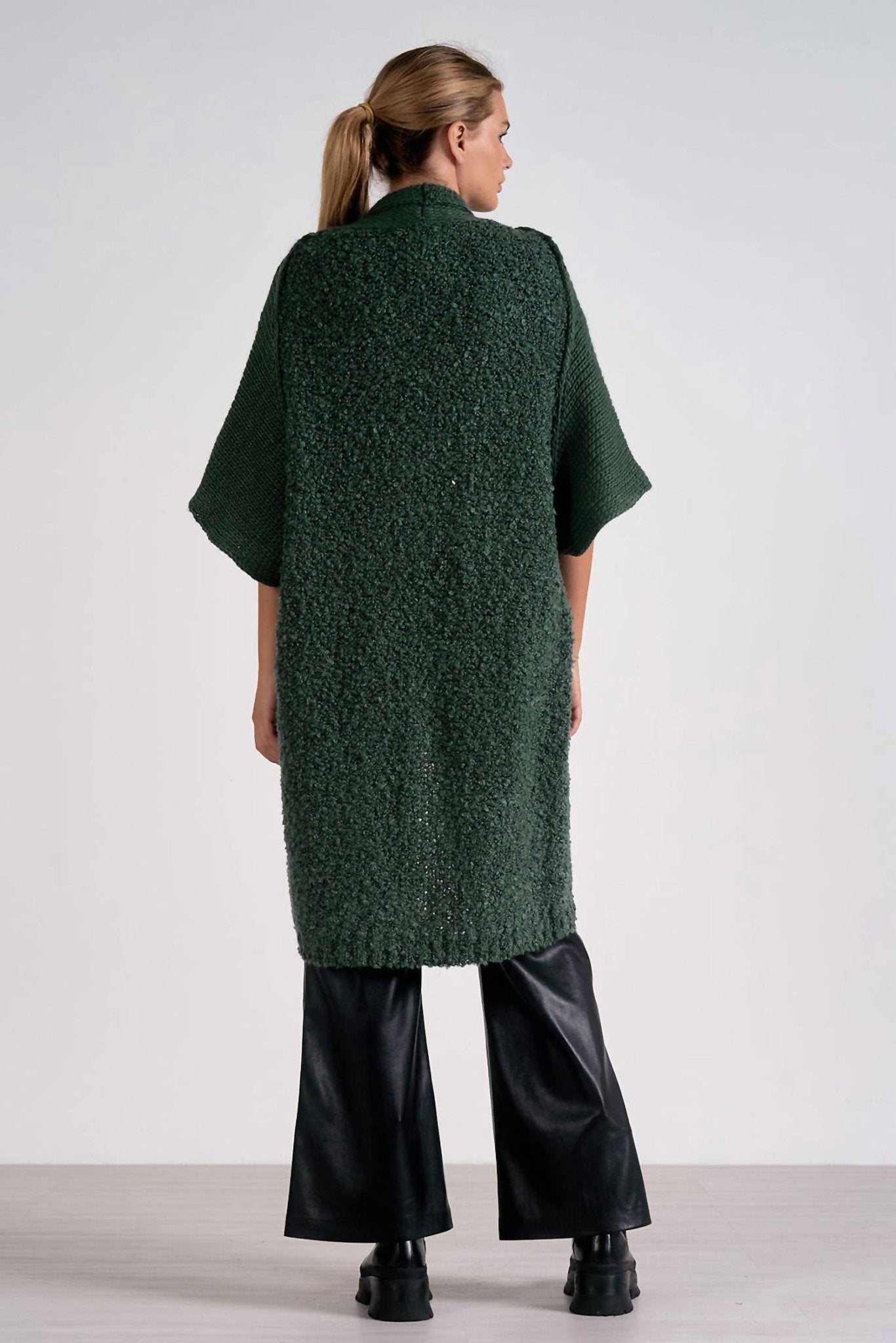 Elan - Cliff Oversized Cardigan - acrylic - cardigans - clothing