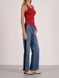 Elan - Contrast Stitch Top