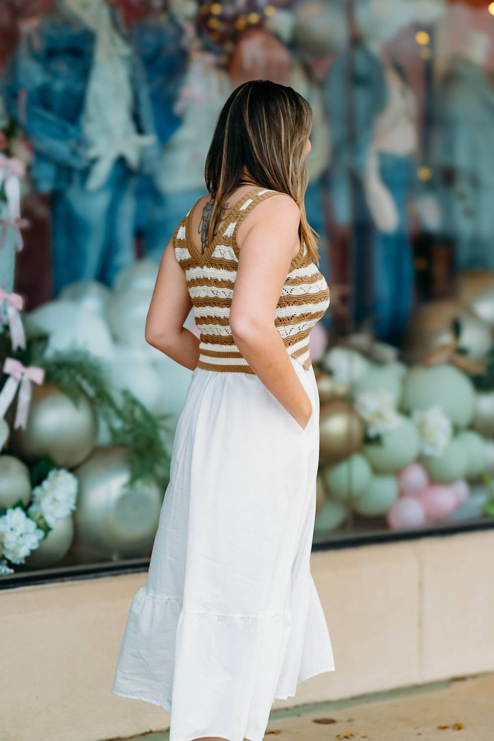 Elan - Crochet Dress