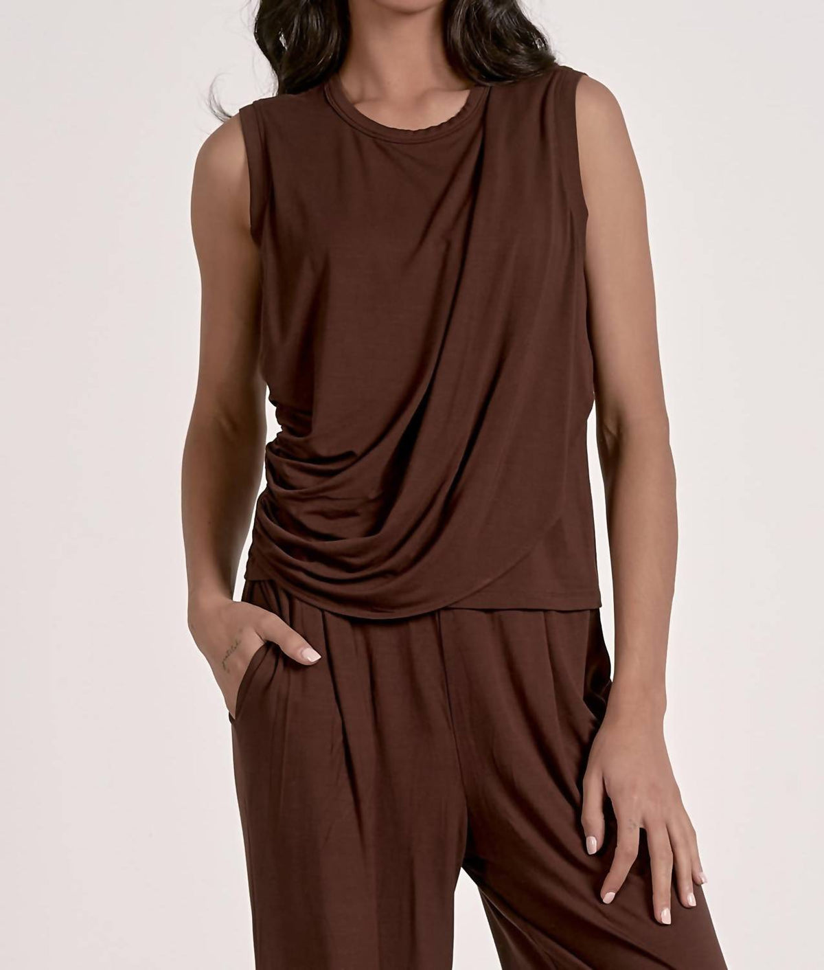 Elan - Draped Tank Top