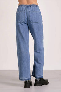 Elan - Drawstring High-Rise Pants