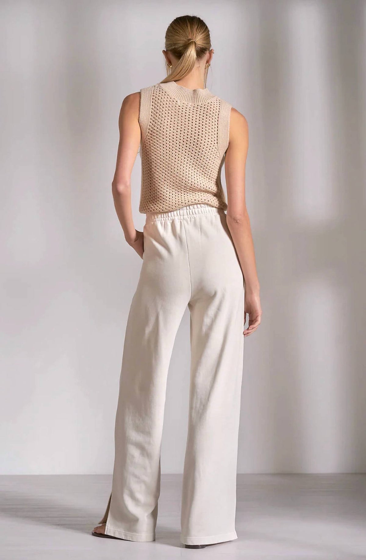 Elan - Drawstring Wide Leg Pant