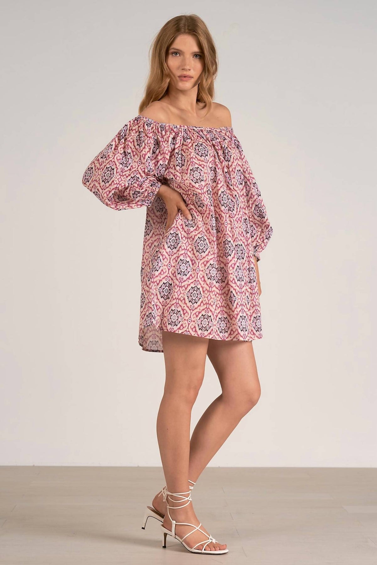 Elan - IKAT PRINT DRESS