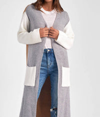 Elan - Kitson Duster Long Cardigan - acrylic - cardigans - clothing
