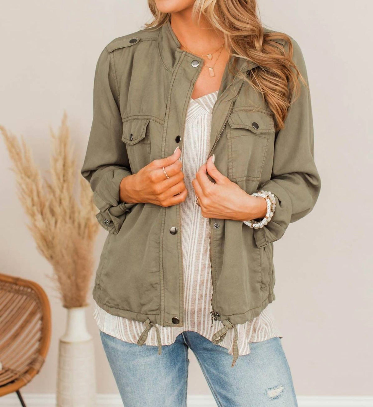 Elan - Lightweight Gauze Jacket