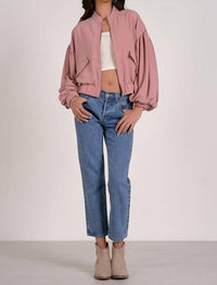Elan - Mauve Balloon Jacket - bomber - jackets - clothing - jackets