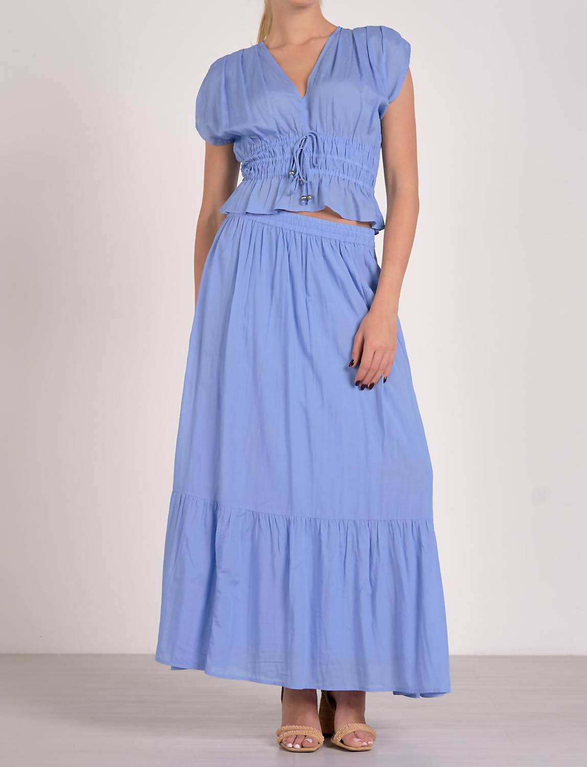 Elan - Midi Tiered Skirt