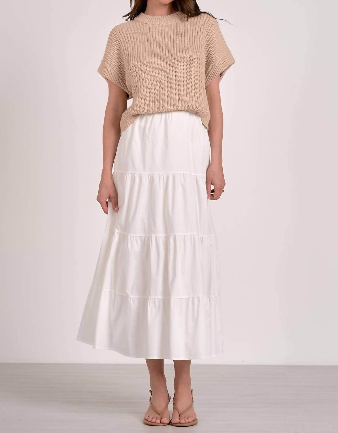 Elan - Opal Sweater Dress - beige - clothing - dresses