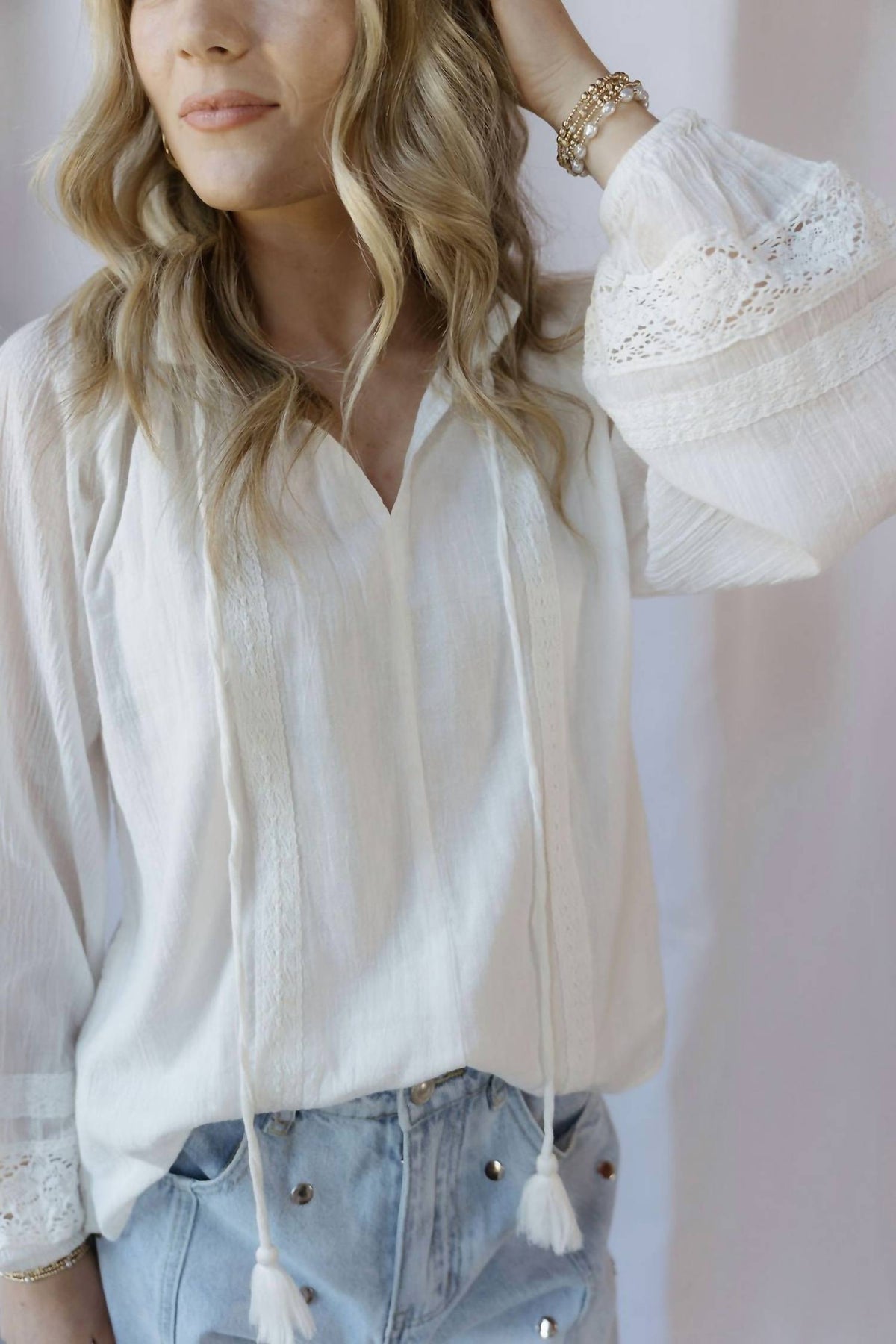 Elan - Reese Chiffon Top