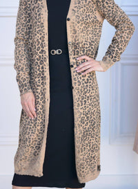 Elan - Rue Leopard Cardigan