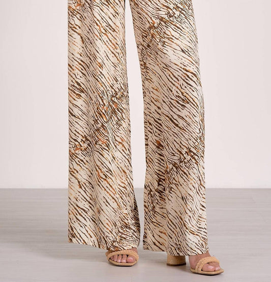 Elan - Sasa Pants - brown - clothing - modal