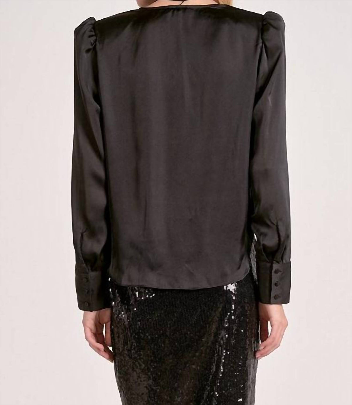 Elan - Silky Scarf Top