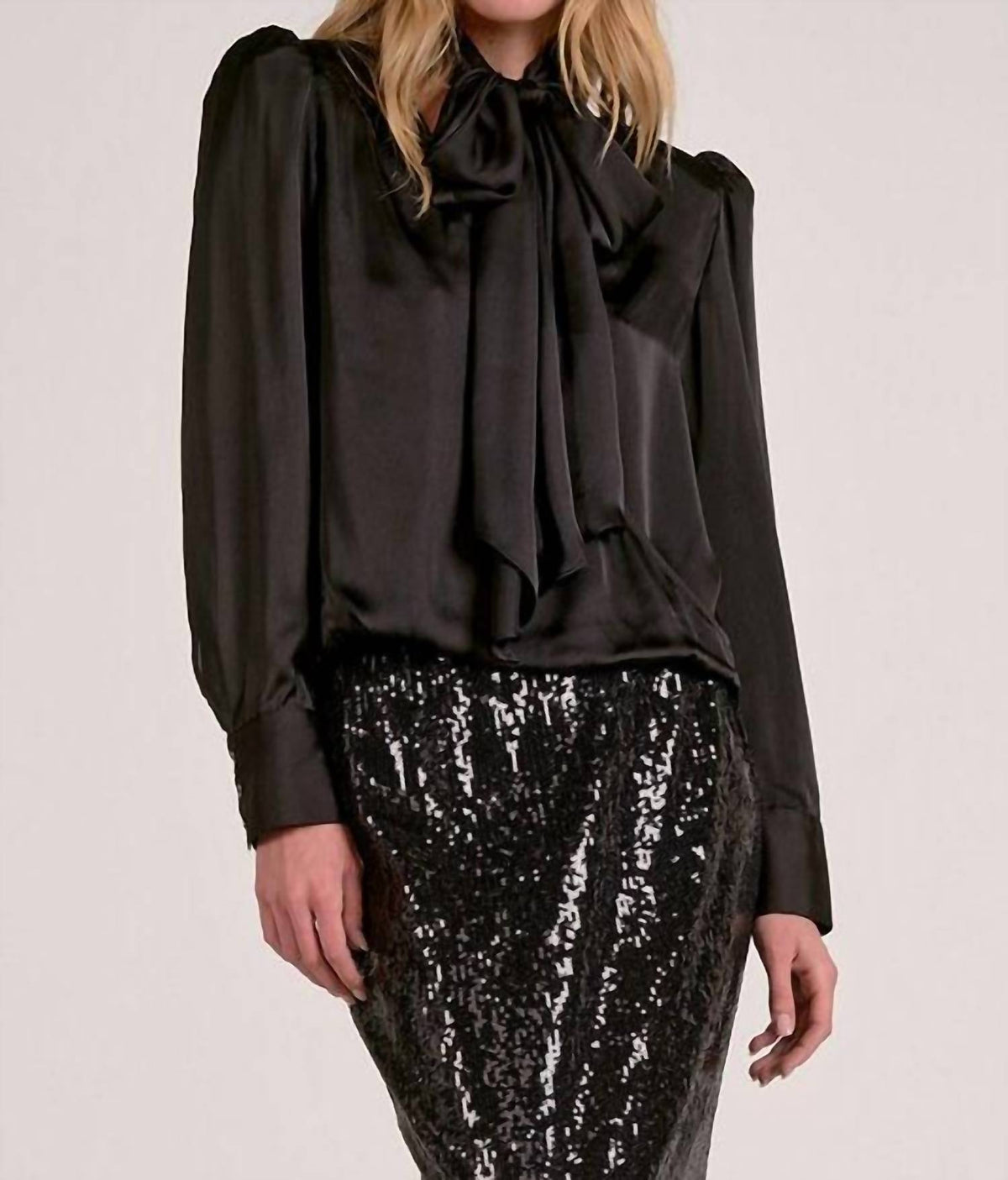 Elan - Silky Scarf Top