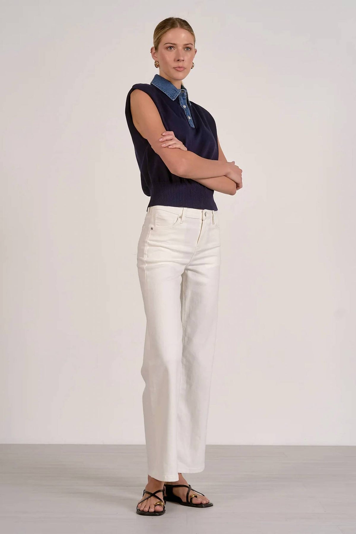 Elan - Straight Leg Denim Jeans