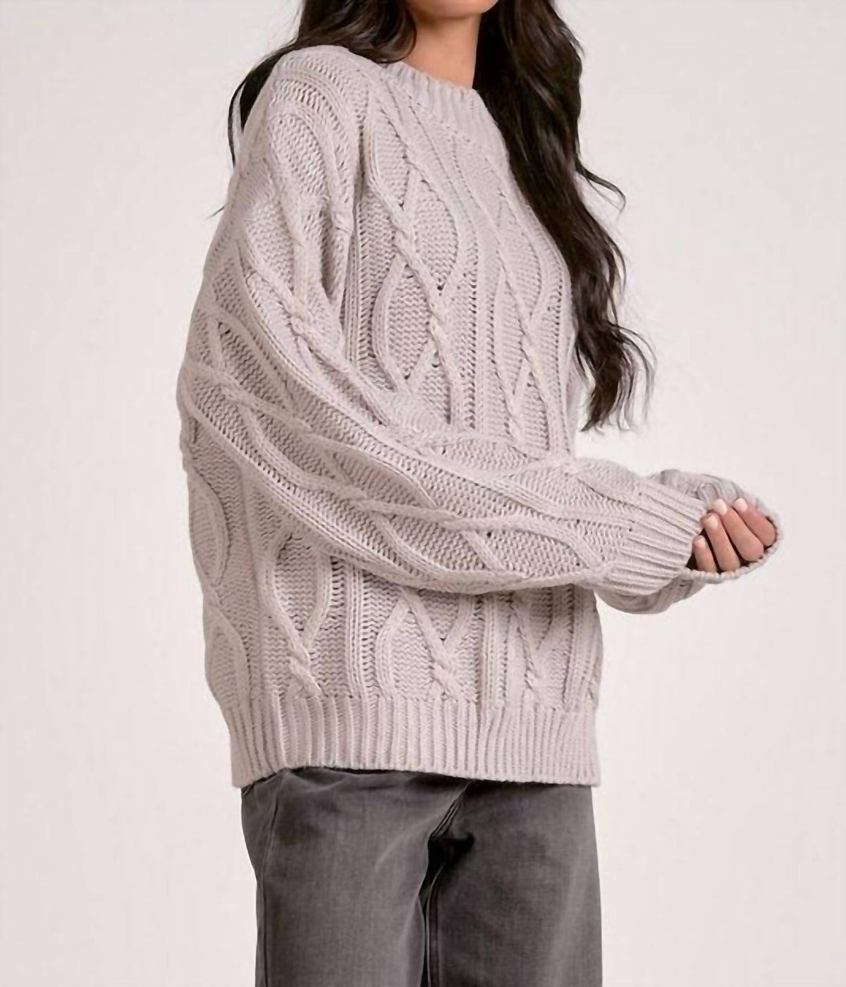 Elan - Tristian Long Sleeve Sweater