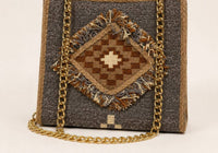 Elektra'S Workshop - Fringe Bamboo Style Handle Crossbody Bag