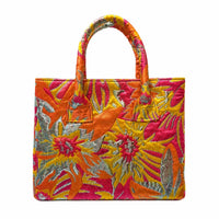 Elektra'S Workshop - Sparkling Bloom Large Handbag