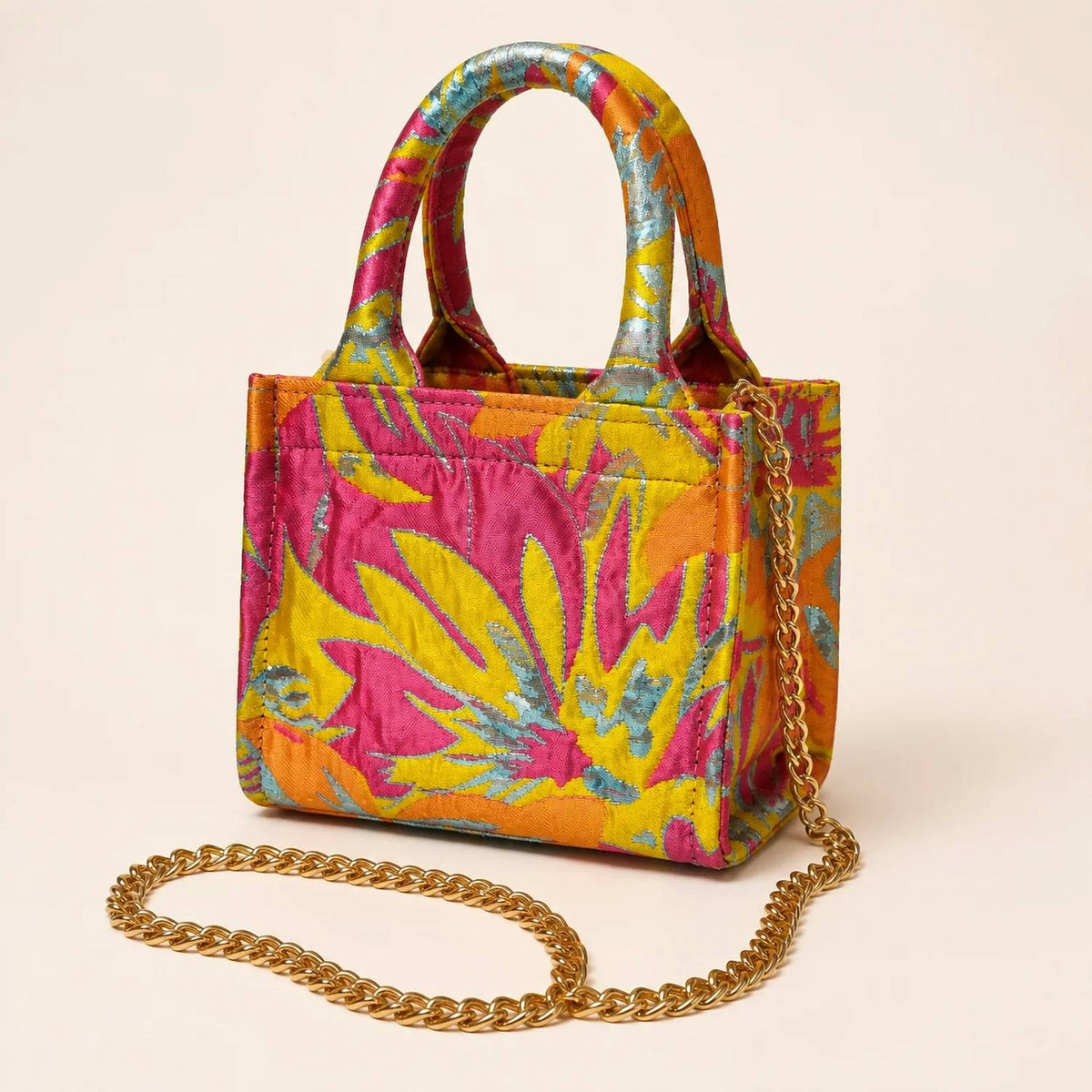 Elektra'S Workshop - Tropical Bloom Mini Tote Bag
