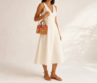 Elektra'S Workshop - Tropical Bloom Mini Tote Bag