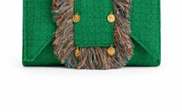 Elektra'S Workshop - Tweed Flap Handbag