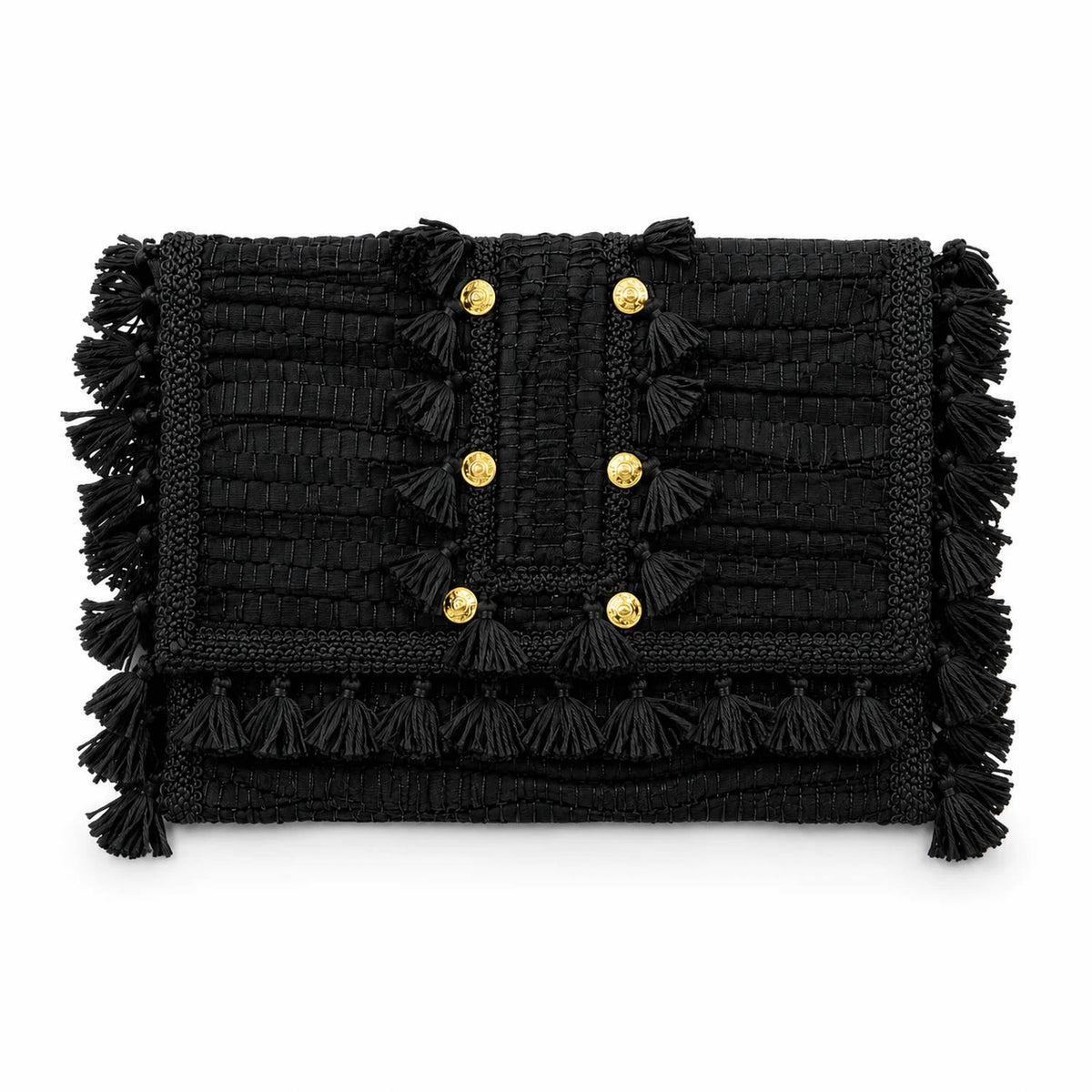 Elektra'S Workshop - Women's Mini Chain Wallet Tassel Bag