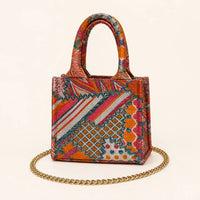 Elektra'S Workshop - Women's Tropical Bloom Mini Tote Bag