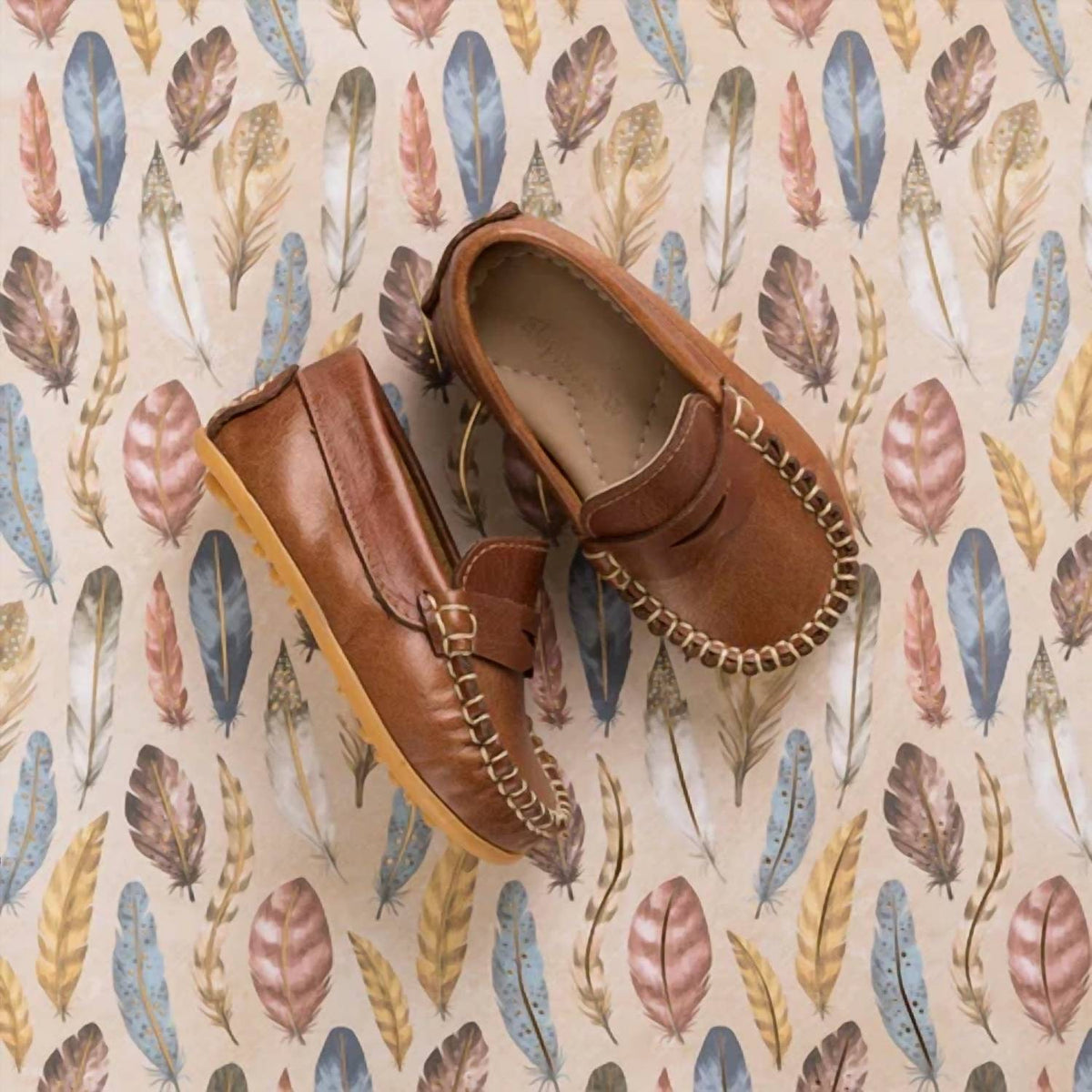 Elephantito - Boy's Alex Driver Leather Shoes