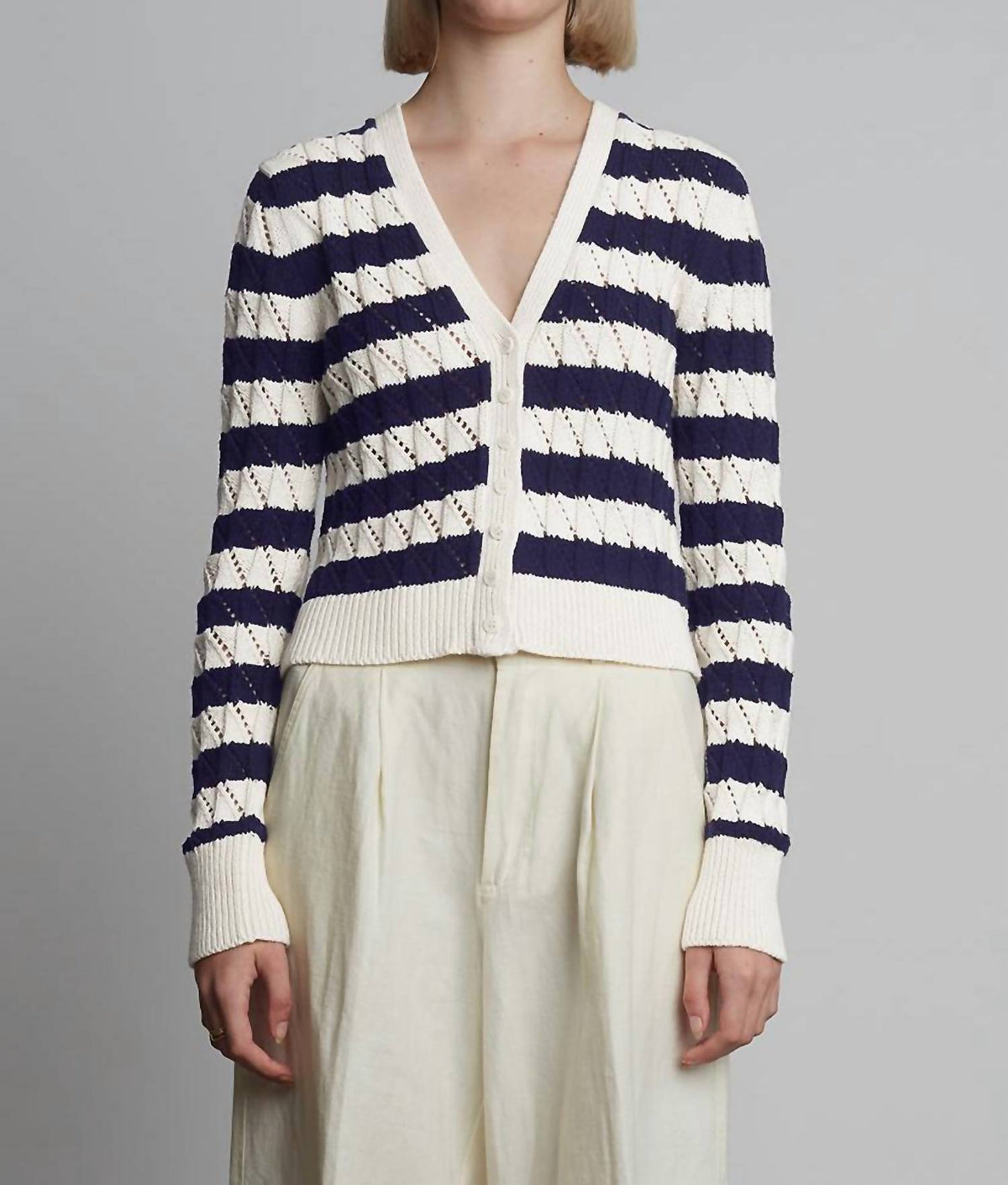 Eleven Six - Aya Stripe Cardigan