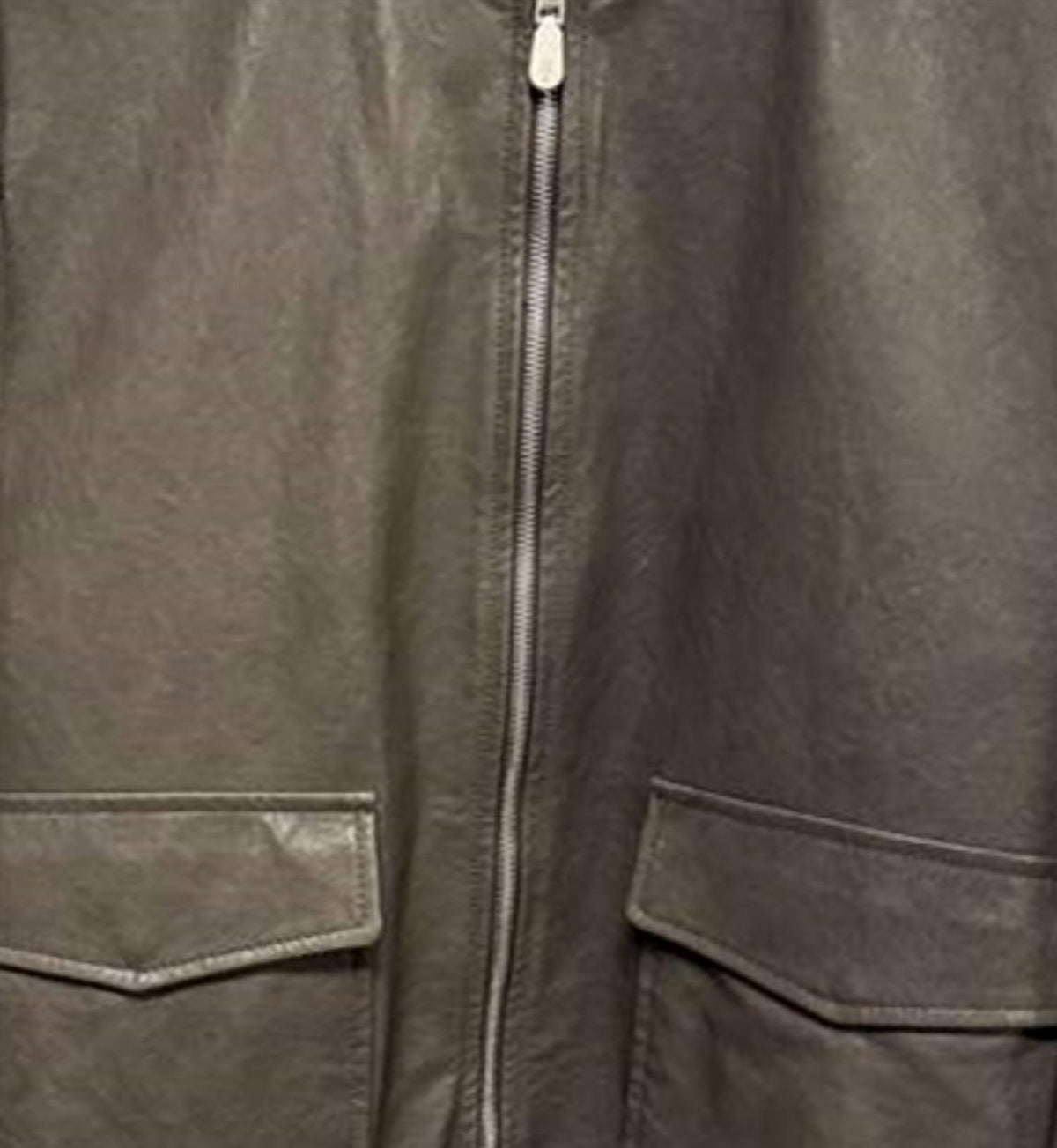 Eleventy - Men Leather Bomber Jacket