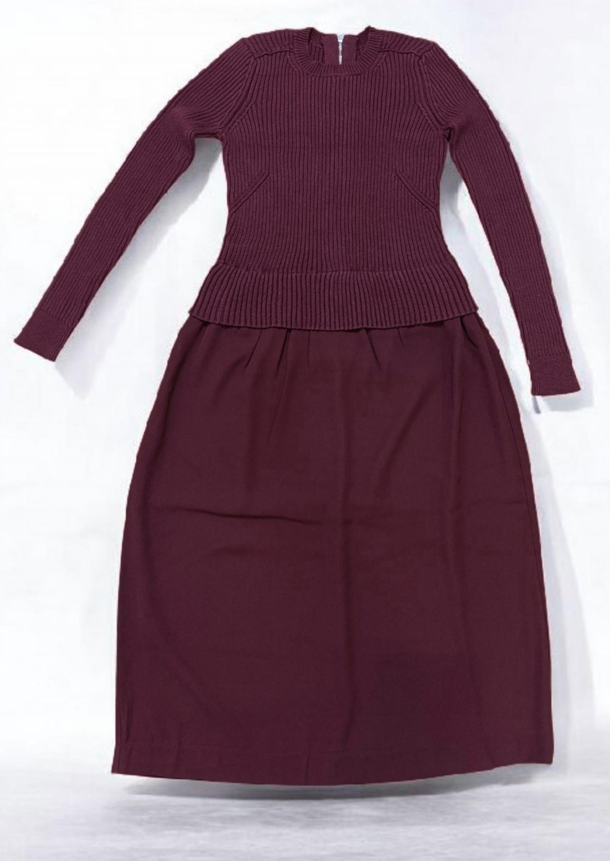 Elio - Crew Neck Knit Dress
