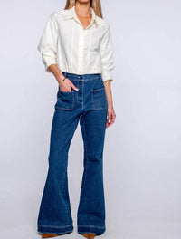 Elizabeth James The Label - Carter Button Down Top