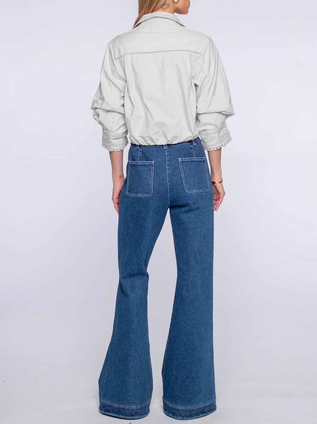 Elizabeth James The Label - Carter Button Down Top