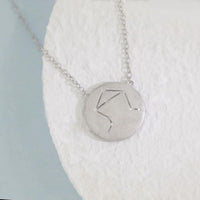 Ella Stein - Women's Libra Zodiac Necklace - jewelry - necklaces - silver