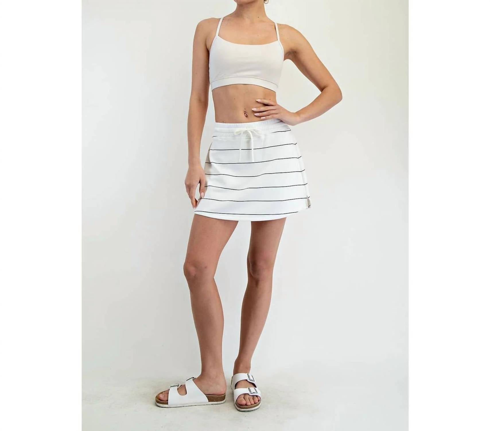 Elle Grey - On The Move Skort - clothing - shorts - skorts