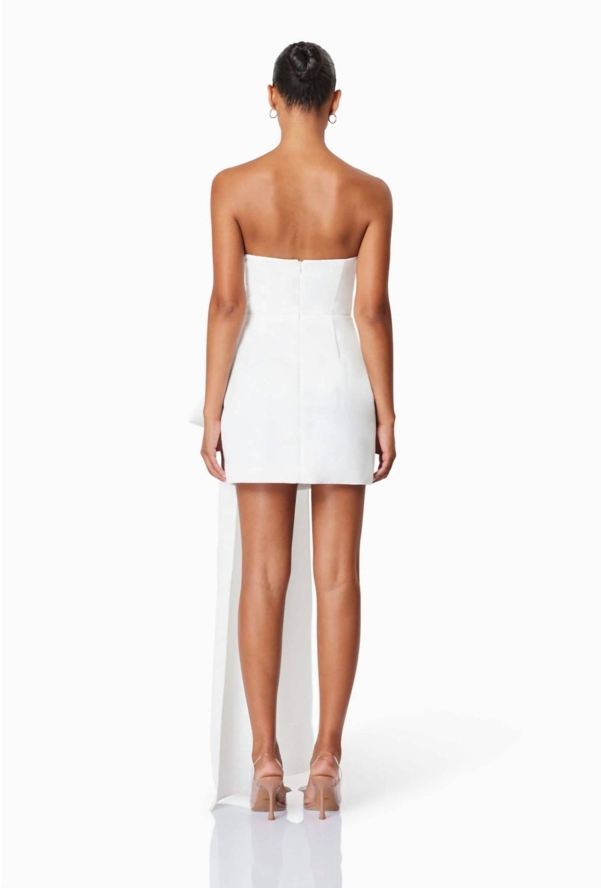 Elliatt - Alice Bow Strapless Mini Dress